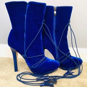 Mid-Calf Strappy Boot